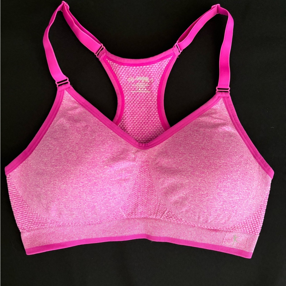 Pink Racerback Sports Bra